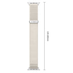 Dirželis Tech-Protect NylonLoop Apple Watch 8 / 9 / 10 / 11 / 12 / SE (40 / 41 / 42 mm), smėlio spalvos -- Apple Watch 8...