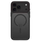 Dėklas Tech-Protect MagCam MagSafe Apple iPhone 17 Pro / 18 Pro, matinis juodas/raudonas -- iPhone 17 Pro, iPhone 18 Pro