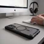 Dėklas Tech-Protect Rugged Shield MagSafe Galaxy A17 / A18 / A26 4G / 5G, matinis juodas -- Galaxy A17, Galaxy A18,...