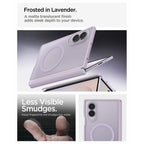 Dėklas Spigen AirSkin Zero MagSafe Galaxy Z Fold 8, levandų -- Galaxy Z Fold 8