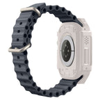 Dėklas Spigen Rugged Armor Apple Watch Ultra 1 / 2 / 3 (49 mm), smėlio spalvos -- Apple Watch Ultra (49 mm), Apple Watch...