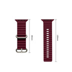Dirželis Tech-Protect Iconband Pro Apple Watch 8 / 9 / 10 / 11 / 12 / SE / Ultra (44 / 45 / 46 / 49 mm), tamsiai bordo --...