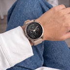 Dirželis Tech-Protect Silicone Garmin Fenix 5S / 5S Plus / 6S / 6S Pro / 7S / 8 / 9 / 9 Pro (43 mm), rudas -- Garmin...