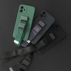 Rope Case dėklas su virvele Poco M4 Pro 5G – mėlynas -- Xiaomi Poco M4 Pro
