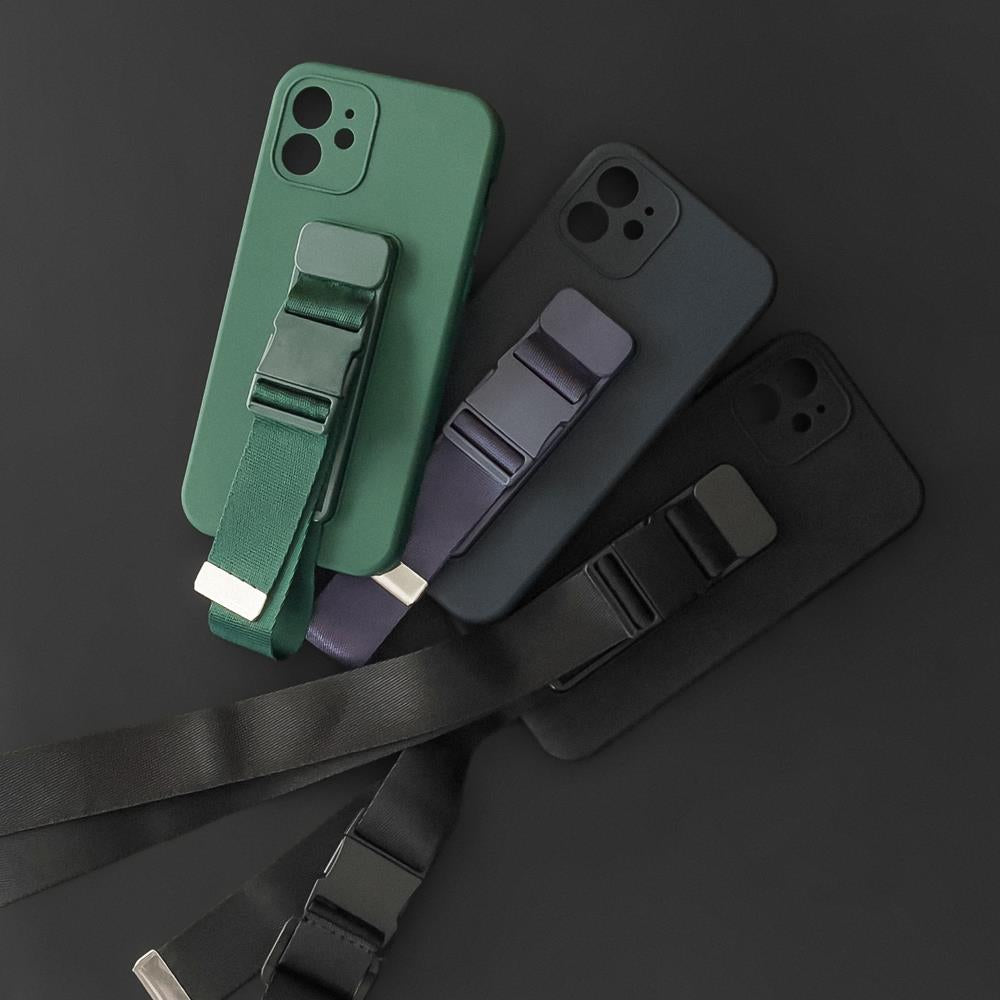 Rope Case dėklas su virvele Poco M4 Pro 5G – mėlynas -- Xiaomi Poco M4 Pro