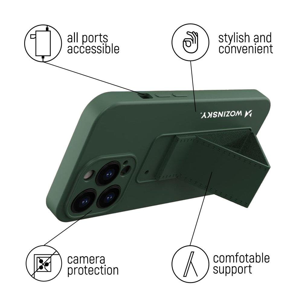 Wozinsky Kickstand dėklas Redmi Note 11 Pro – mėlynas -- Xiaomi Redmi Note 11 Pro