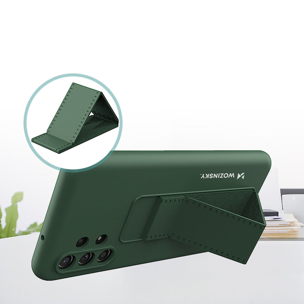 Wozinsky Kickstand dėklas Redmi Note 11 Pro – mėlynas -- Xiaomi Redmi Note 11 Pro