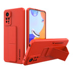 Wozinsky Kickstand dėklas Xiaomi Redmi Note 11 Pro – raudonas -- Xiaomi Redmi Note 11 Pro