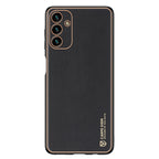 Dux Ducis Yolo eko odos dėklas Samsung Galaxy A13 5G – juodas -- Samsung Galaxy A13