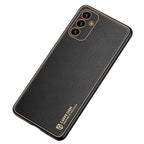 Dux Ducis Yolo eko odos dėklas Samsung Galaxy A13 5G – juodas -- Samsung Galaxy A13