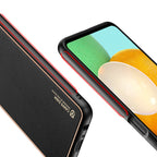 Dux Ducis Yolo eko odos dėklas Samsung Galaxy A13 5G – juodas -- Samsung Galaxy A13