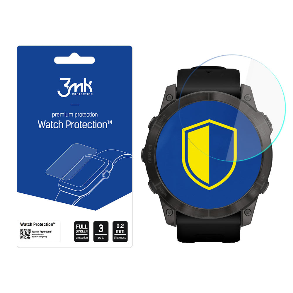 Garmin Fenix 7 - 3mk Watch Protection™ v. FlexibleGlass Lite -- Garmin Fenix 7