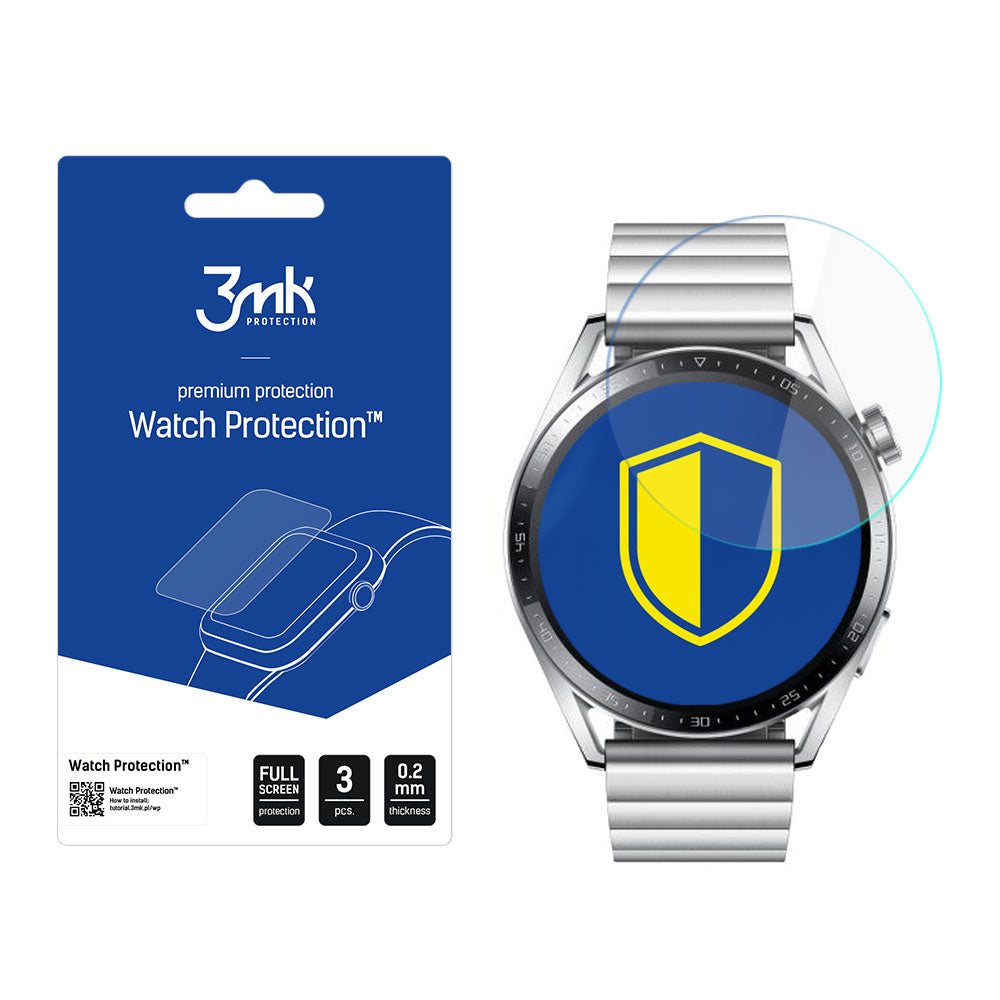 Huawei Watch GT 3 46mm - 3mk Watch Protection™ v. ARC+ -- Huawei Watch GT 3 46 mm