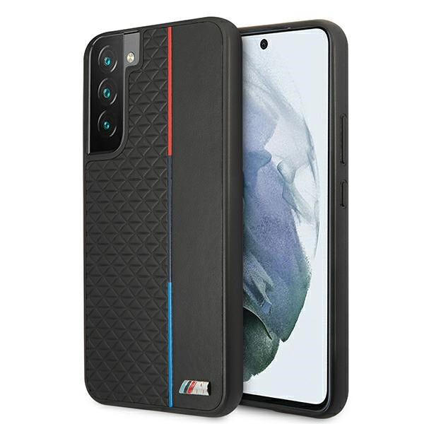 BMW M atverčiamas dėklas Samsung Galaxy S22+ – juodas -- Samsung Galaxy S22+