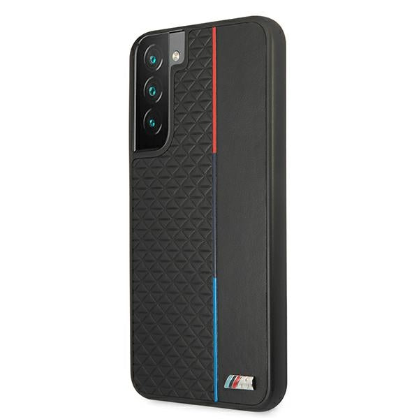 BMW M atverčiamas dėklas Samsung Galaxy S22+ – juodas -- Samsung Galaxy S22+