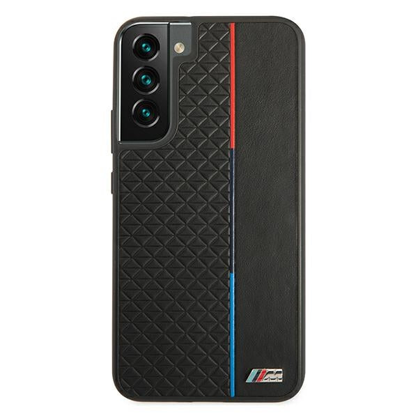 BMW M atverčiamas dėklas Samsung Galaxy S22+ – juodas -- Samsung Galaxy S22+