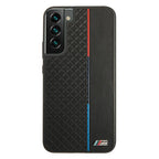 BMW M atverčiamas dėklas Samsung Galaxy S22+ – juodas -- Samsung Galaxy S22+