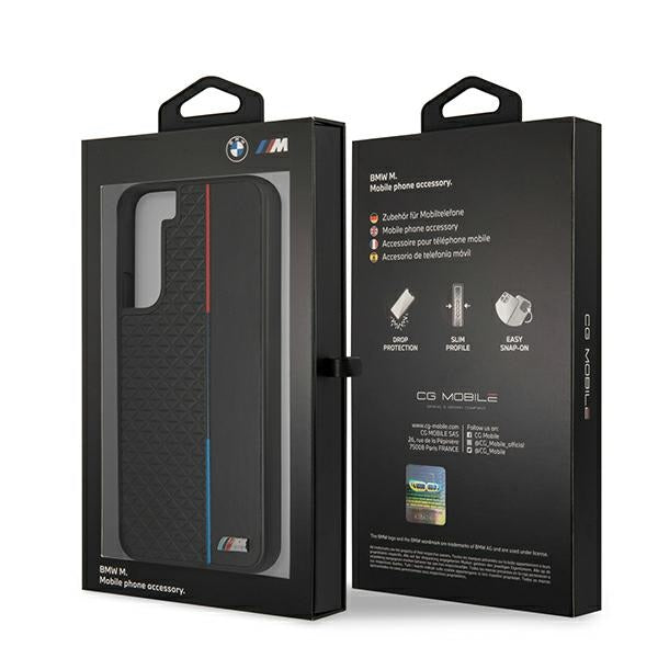 BMW M atverčiamas dėklas Samsung Galaxy S22+ – juodas -- Samsung Galaxy S22+