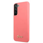 Guess silikoninis dėklas Samsung Galaxy S22+ – fuksija -- Samsung Galaxy S22+