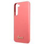 Guess silikoninis dėklas Samsung Galaxy S22+ – fuksija -- Samsung Galaxy S22+