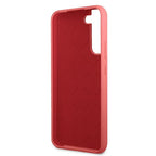 Guess silikoninis dėklas Samsung Galaxy S22+ – fuksija -- Samsung Galaxy S22+