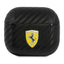 Ferrari On Track dėklas AirPods 3 – juodas PU Carbon