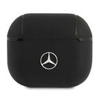 Mercedes-Benz AirPods 3 dėklas su oda – juodas -- AirPods 3