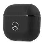 Mercedes-Benz AirPods 3 dėklas su oda – juodas -- AirPods 3
