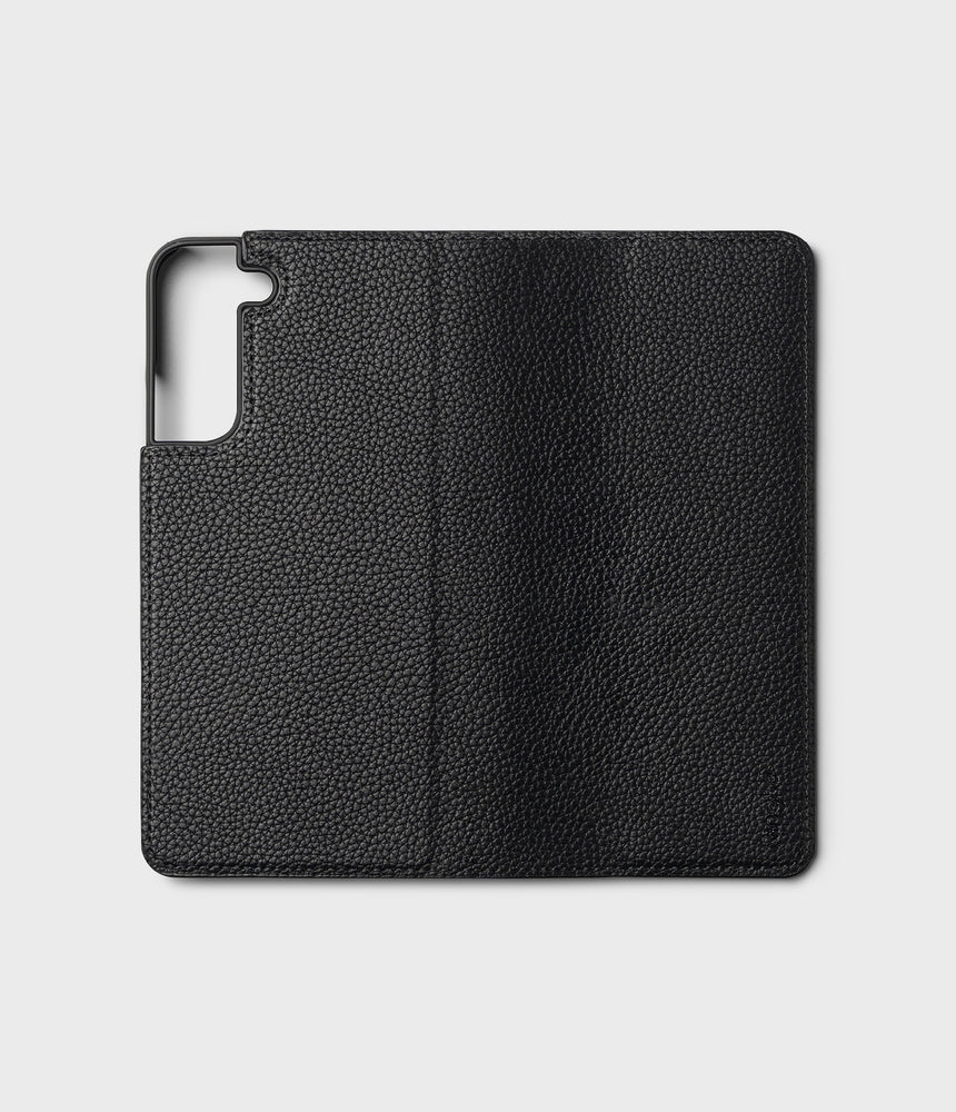 Ringke Folio Signature odinis dėklas Galaxy S22+ – juodas