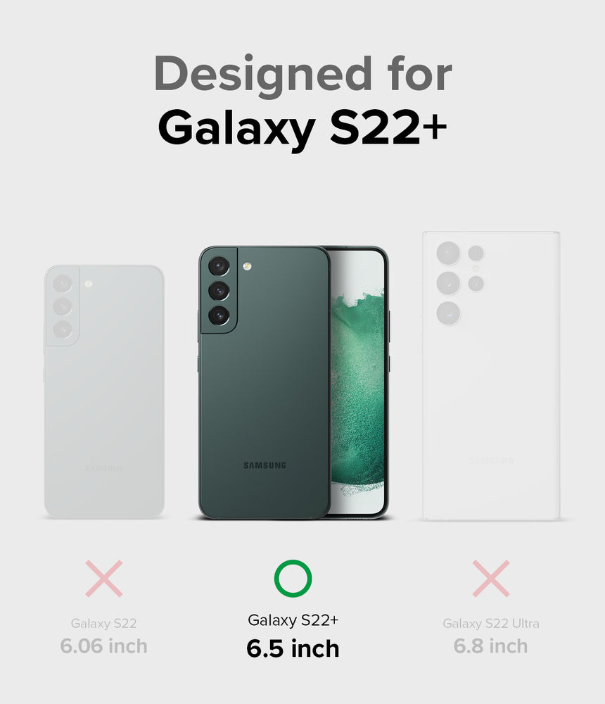 Ringke Folio Signature odinis dėklas Galaxy S22+ – juodas