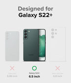 Ringke Folio Signature odinis dėklas Galaxy S22+ – juodas