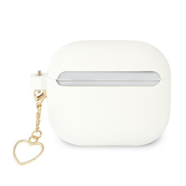 Guess silikoninis dėklas AirPods 3 – baltas