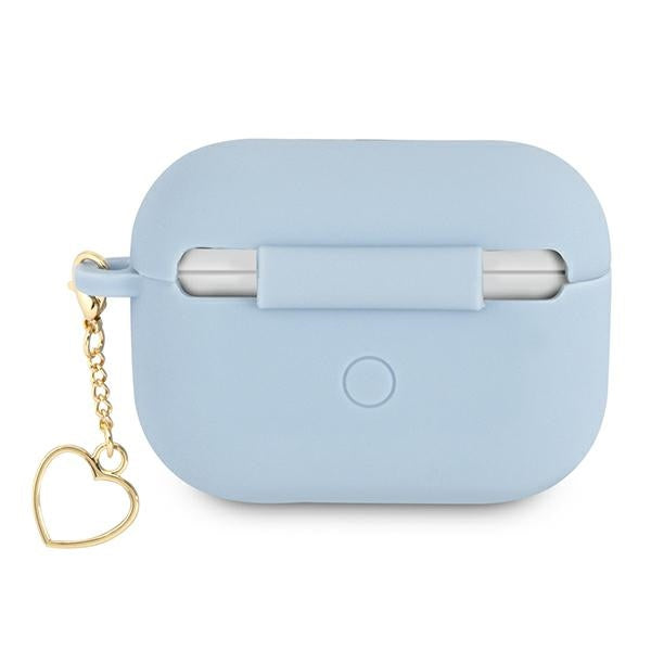 Guess silikoninis dėklas AirPods Pro – mėlynas