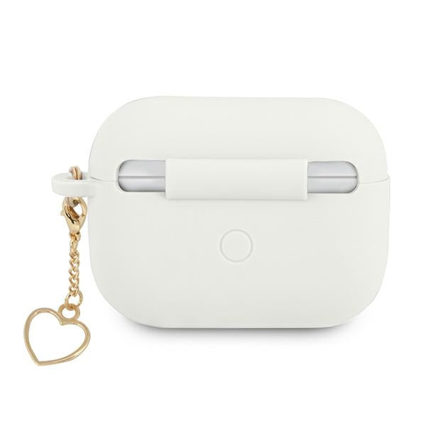 Guess silikoninis dėklas AirPods Pro – baltas