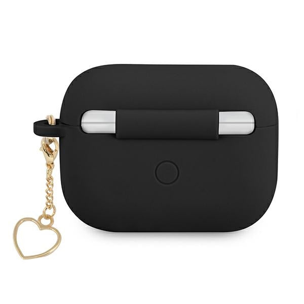 Guess silikoninis dėklas AirPods Pro – juodas