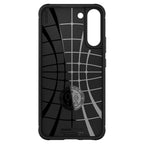 Spigen Rugged Armor dėklas Samsung Galaxy S22 – juodas -- Samsung Galaxy S22