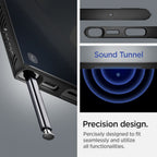 Spigen Liquid Air dėklas Galaxy S22 Ultra – juodas -- Samsung Galaxy S22 Ultra
