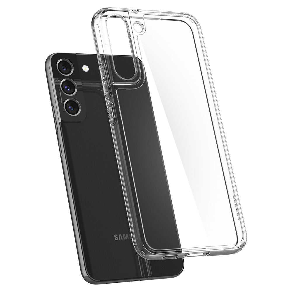 Spigen Ultra Hybrid dėklas Galaxy S22 – skaidrus -- Samsung Galaxy S22