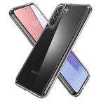 Spigen Ultra Hybrid dėklas Galaxy S22 – skaidrus -- Samsung Galaxy S22