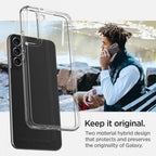 Spigen Ultra Hybrid dėklas Galaxy S22 – skaidrus -- Samsung Galaxy S22