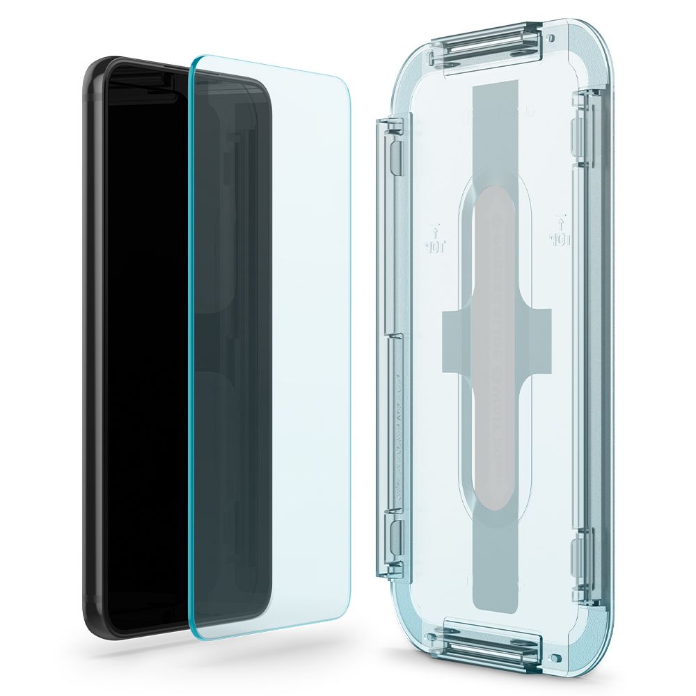Spigen Glas.TR EZ Fit grūdintas stiklas Galaxy S22 – 2 vnt. -- Samsung Galaxy S22