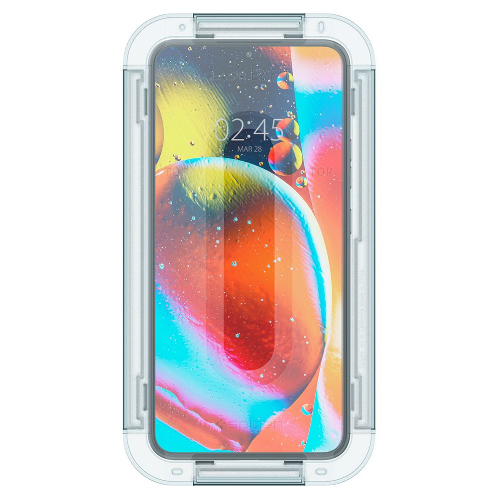 Spigen Glas.TR EZ Fit grūdintas stiklas Galaxy S22 – 2 vnt. -- Samsung Galaxy S22