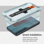 Spigen Glas.TR EZ Fit grūdintas stiklas Galaxy S22 – 2 vnt. -- Samsung Galaxy S22