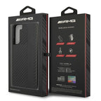 Mercedes-AMG anglies dėklas Samsung S22+ – juodas -- Samsung Galaxy S22+