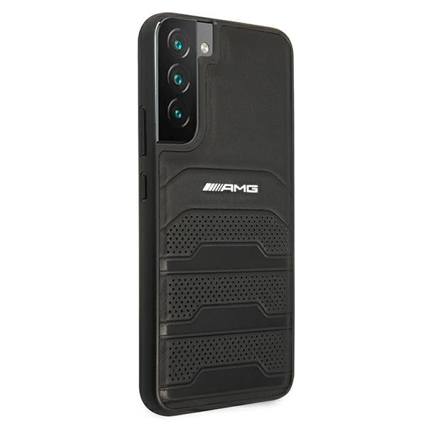 Mercedes-AMG odinis dėklas Samsung Galaxy S22+ – juodas -- Samsung Galaxy S22+
