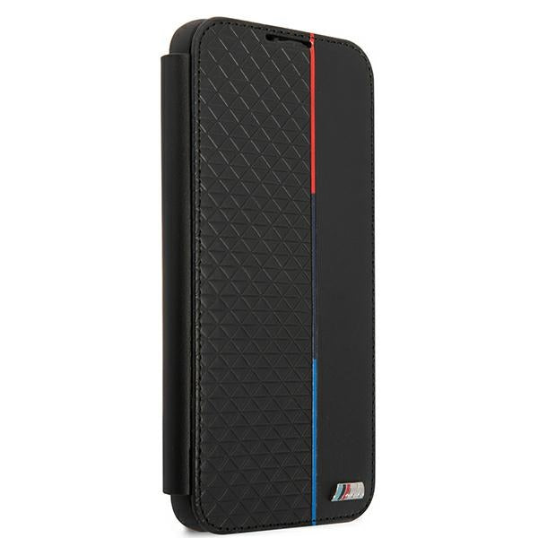 BMW M atverčiamas dėklas Samsung Galaxy S22+ – juodas -- Samsung Galaxy S22+
