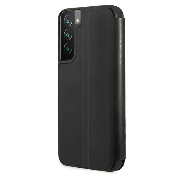 BMW M atverčiamas dėklas Samsung Galaxy S22+ – juodas -- Samsung Galaxy S22+