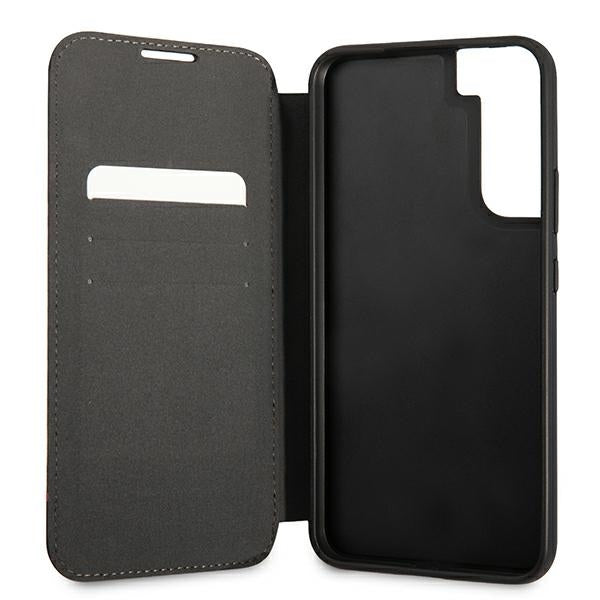 BMW M atverčiamas dėklas Samsung Galaxy S22+ – juodas -- Samsung Galaxy S22+