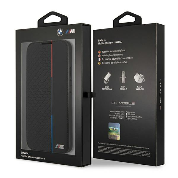 BMW M atverčiamas dėklas Samsung Galaxy S22+ – juodas -- Samsung Galaxy S22+