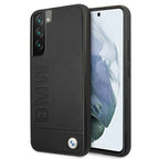 BMW Signature dėklas Samsung Galaxy S22+ – juodas -- Samsung Galaxy S22+